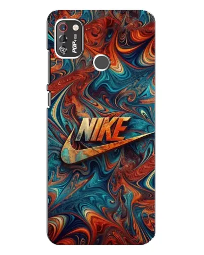 Чехол для TECNO POP 4 Pro с картинкой «Nike в абстракции» Чехол для TECNO POP 4 Pro с картинкой «Nike в абстракции»
