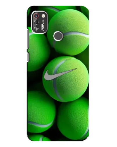 Чехол для TECNO POP 4 Pro с картинкой «Теннисные мячи Найк» Чехол для TECNO POP 4 Pro с картинкой «Теннисные мячи Найк»