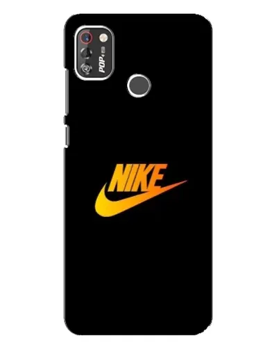 Чехол для TECNO POP 4 Pro с картинкой «Золотой логотип Nike» Чехол для TECNO POP 4 Pro с картинкой «Золотой логотип Nike»