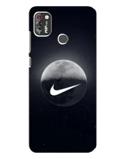 Чехол для TECNO POP 4 Pro с картинкой «Nike в стиле граффити»