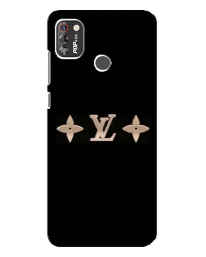Чехол для TECNO POP 4 Pro с картинкой «Louis Vuitton — минимализм»