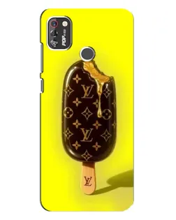 Чехол для TECNO POP 4 Pro с картинкой «Мороженое от LV»