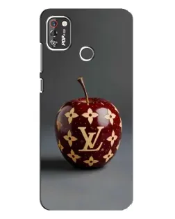 Чехол для TECNO POP 4 Pro с картинкой «Красное яблоко LV»