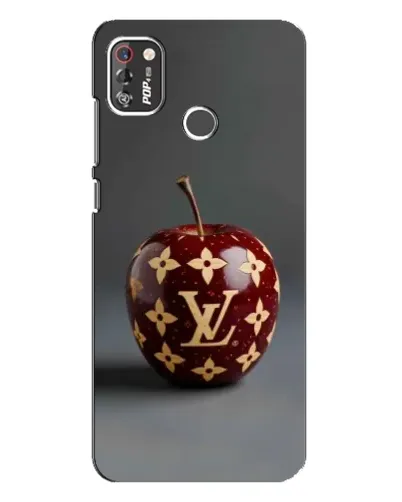 Чехол для TECNO POP 4 Pro с картинкой «Красное яблоко LV»