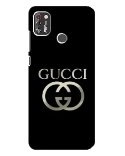 Чехол для TECNO POP 4 Pro с картинкой «Gucci — золото на черном» Чехол для TECNO POP 4 Pro с картинкой «Gucci — золото на черном»