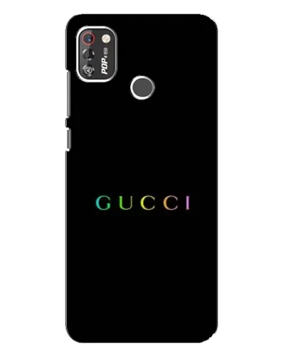 Чехол для TECNO POP 4 Pro с картинкой «Gucci — неоновый минимализм» Чехол для TECNO POP 4 Pro с картинкой «Gucci — неоновый минимализм»
