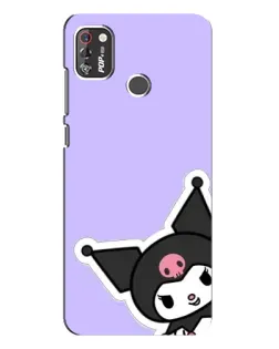 Чехол для TECNO POP 4 Pro с картинкой «Забавная Kuromi»