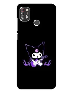 Чехол для TECNO POP 4 Pro с картинкой «Электрическая Kuromi»