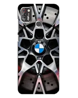 Чехол для TECNO POP 4 Pro с картинкой «BMW — деталь диска» Чехол для TECNO POP 4 Pro с картинкой «BMW — деталь диска»