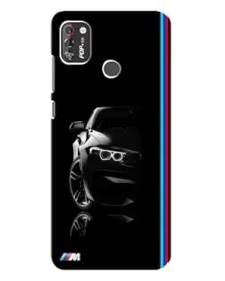 Чехол для TECNO POP 4 Pro с картинкой «Силуэт BMW в темноте» Чехол для TECNO POP 4 Pro с картинкой «Силуэт BMW в темноте»