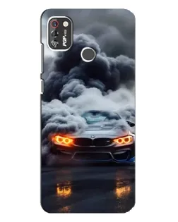 Чехол для TECNO POP 4 Pro с картинкой «BMW в дыму» Чехол для TECNO POP 4 Pro с картинкой «BMW в дыму»