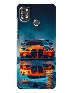 Чехол для TECNO POP 4 Pro с картинкой «BMW — золотая эмблема» Чехол для TECNO POP 4 Pro с картинкой «BMW — золотая эмблема»