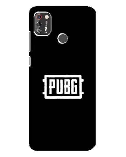 Чехол для TECNO POP 4 Pro с картинкой «Лого BMW — металлический блеск»