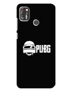 Чехол для TECNO POP 4 Pro с картинкой «PUBG — классический лого»