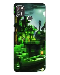 Чохол для TECNO POP 4 Pro з картинкою «Minecraft лісовий пейзаж» Чохол для TECNO POP 4 Pro з картинкою «Minecraft лісовий пейзаж»