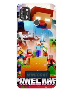 Чохол для TECNO POP 4 Pro з картинкою «Minecraft герої гри» Чохол для TECNO POP 4 Pro з картинкою «Minecraft герої гри»