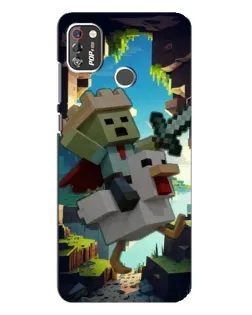 Чохол для TECNO POP 4 Pro з картинкою «Стів та гусь» Чохол для TECNO POP 4 Pro з картинкою «Стів та гусь»