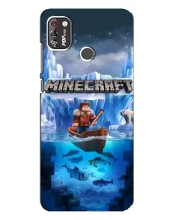 Чохол для TECNO POP 4 Pro з картинкою «Minecraft льодянийсвіт» Чохол для TECNO POP 4 Pro з картинкою «Minecraft льодянийсвіт»