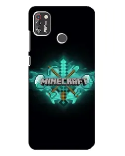 Чохол для TECNO POP 4 Pro з картинкою «Minecraft Diamond лого» Чохол для TECNO POP 4 Pro з картинкою «Minecraft Diamond лого»
