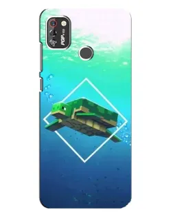 Чохол для TECNO POP 4 Pro з картинкою «Черепаха Minecraft» Чохол для TECNO POP 4 Pro з картинкою «Черепаха Minecraft»