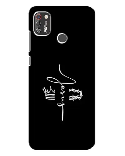 Чехол для TECNO POP 4 Pro с картинкой «Король Славы Jesus»