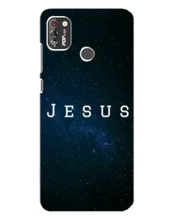 Чехол для TECNO POP 4 Pro с картинкой «Звездное небо Jesus»