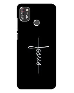 Чехол для TECNO POP 4 Pro с картинкой «Тонкая линия веры»