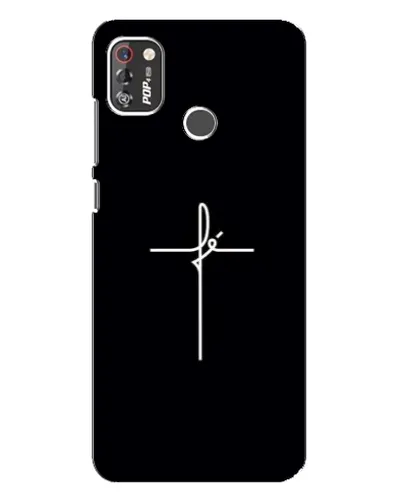 Чехол для TECNO POP 4 Pro с картинкой «Тонкий крест» Чехол для TECNO POP 4 Pro с картинкой «Тонкий крест»