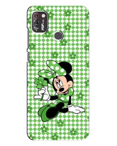 Чехол для TECNO POP 4 Pro с картинкой «Mickey в клетку» Чехол для TECNO POP 4 Pro с картинкой «Mickey в клетку»