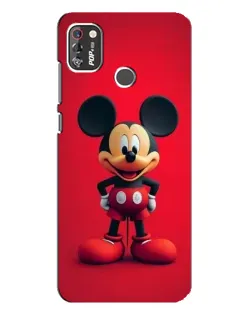 Чехол для TECNO POP 4 Pro с картинкой «Mickey в полный рост»