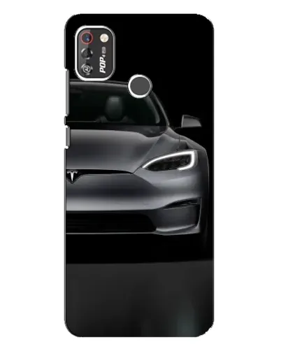 Чехол для TECNO POP 4 Pro с картинкой «Tesla Model S Look» Чехол для TECNO POP 4 Pro с картинкой «Tesla Model S Look»