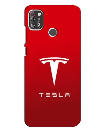 Чехол для TECNO POP 4 Pro с картинкой «Tesla Red Classic» Чехол для TECNO POP 4 Pro с картинкой «Tesla Red Classic»