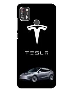Чохол для TECNO POP 4 Pro з картинкою «Tesla Model Y» Чохол для TECNO POP 4 Pro з картинкою «Tesla Model Y»