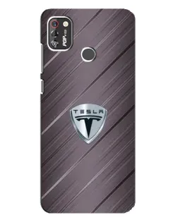 Чохол для TECNO POP 4 Pro з картинкою «Металева текстура Tesla» Чохол для TECNO POP 4 Pro з картинкою «Металева текстура Tesla»