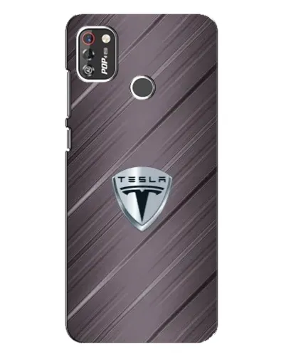 Чехол для TECNO POP 4 Pro с картинкой «Металлическая текстура Tesla» Чехол для TECNO POP 4 Pro с картинкой «Металлическая текстура Tesla»