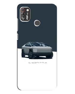 Чохол для TECNO POP 4 Pro з картинкою «Сріблястий Cybertruck Tesla» Чохол для TECNO POP 4 Pro з картинкою «Сріблястий Cybertruck Tesla»