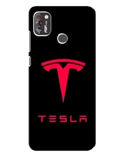 Чохол для TECNO POP 4 Pro з картинкою «Tesla Red Logo» Чохол для TECNO POP 4 Pro з картинкою «Tesla Red Logo»