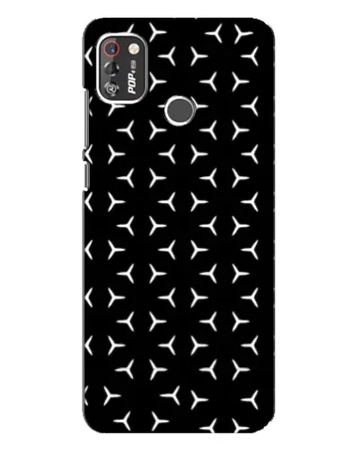 Чехол для TECNO POP 4 Pro с картинкой «Mercedes паттерн звезд» Чехол для TECNO POP 4 Pro с картинкой «Mercedes паттерн звезд»