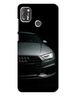 Чехол для TECNO POP 4 Pro с картинкой «Audi — детализация кузова» Чехол для TECNO POP 4 Pro с картинкой «Audi — детализация кузова»