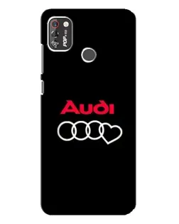 Чехол для TECNO POP 4 Pro с картинкой «Логотип Audi Heart» Чехол для TECNO POP 4 Pro с картинкой «Логотип Audi Heart»