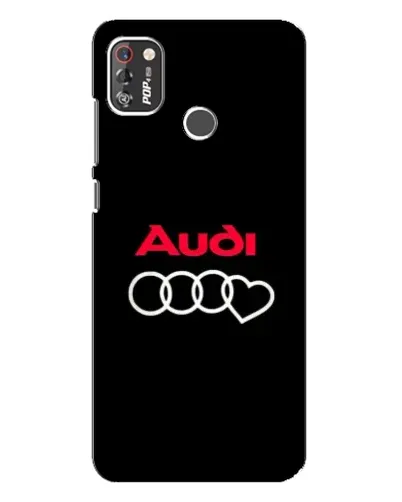 Чехол для TECNO POP 4 Pro с картинкой «Логотип Audi Heart» Чехол для TECNO POP 4 Pro с картинкой «Логотип Audi Heart»