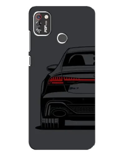 Чехол для TECNO POP 4 Pro с картинкой «Задняя часть Audi — арт» Чехол для TECNO POP 4 Pro с картинкой «Задняя часть Audi — арт»