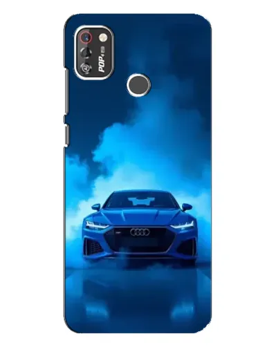 Чехол для TECNO POP 4 Pro с картинкой «Audi — голубая энергия» Чехол для TECNO POP 4 Pro с картинкой «Audi — голубая энергия»