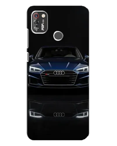 Чехол для TECNO POP 4 Pro с картинкой «Audi — ночное отражение» Чехол для TECNO POP 4 Pro с картинкой «Audi — ночное отражение»