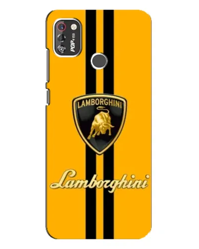 Чехол для TECNO POP 4 Pro с картинкой «Lamborghini Stripe желтый» Чехол для TECNO POP 4 Pro с картинкой «Lamborghini Stripe желтый»