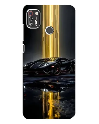 Чехол для TECNO POP 4 Pro с картинкой «Ночной Lamborghini драйв» Чехол для TECNO POP 4 Pro с картинкой «Ночной Lamborghini драйв»