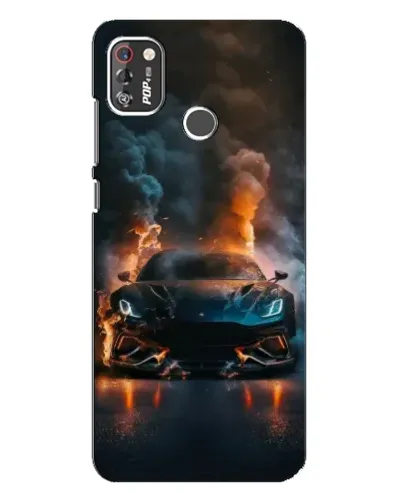 Чехол для TECNO POP 4 Pro с картинкой «Lamborghini дымная эстетика» Чехол для TECNO POP 4 Pro с картинкой «Lamborghini дымная эстетика»