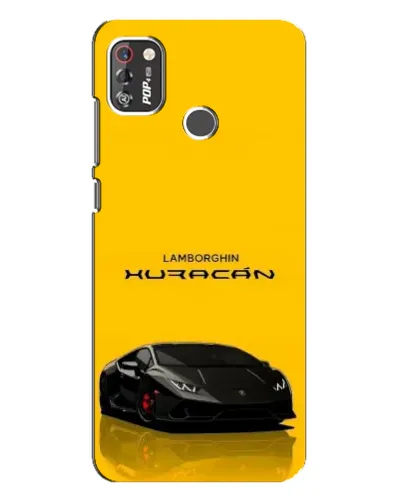 Чехол для TECNO POP 4 Pro с картинкой «Lamborghini Huracan черный» Чехол для TECNO POP 4 Pro с картинкой «Lamborghini Huracan черный»