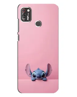 Чохол для TECNO POP 4 Pro з картинкою «Stitch визирає»