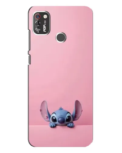 Чехол для TECNO POP 4 Pro с картинкой «Stitch выглядывает» Чехол для TECNO POP 4 Pro с картинкой «Stitch выглядывает»
